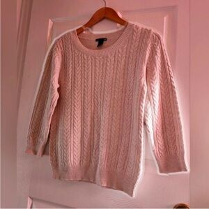 H&M Women's Cable Knit Sweater - Cream Color, size S